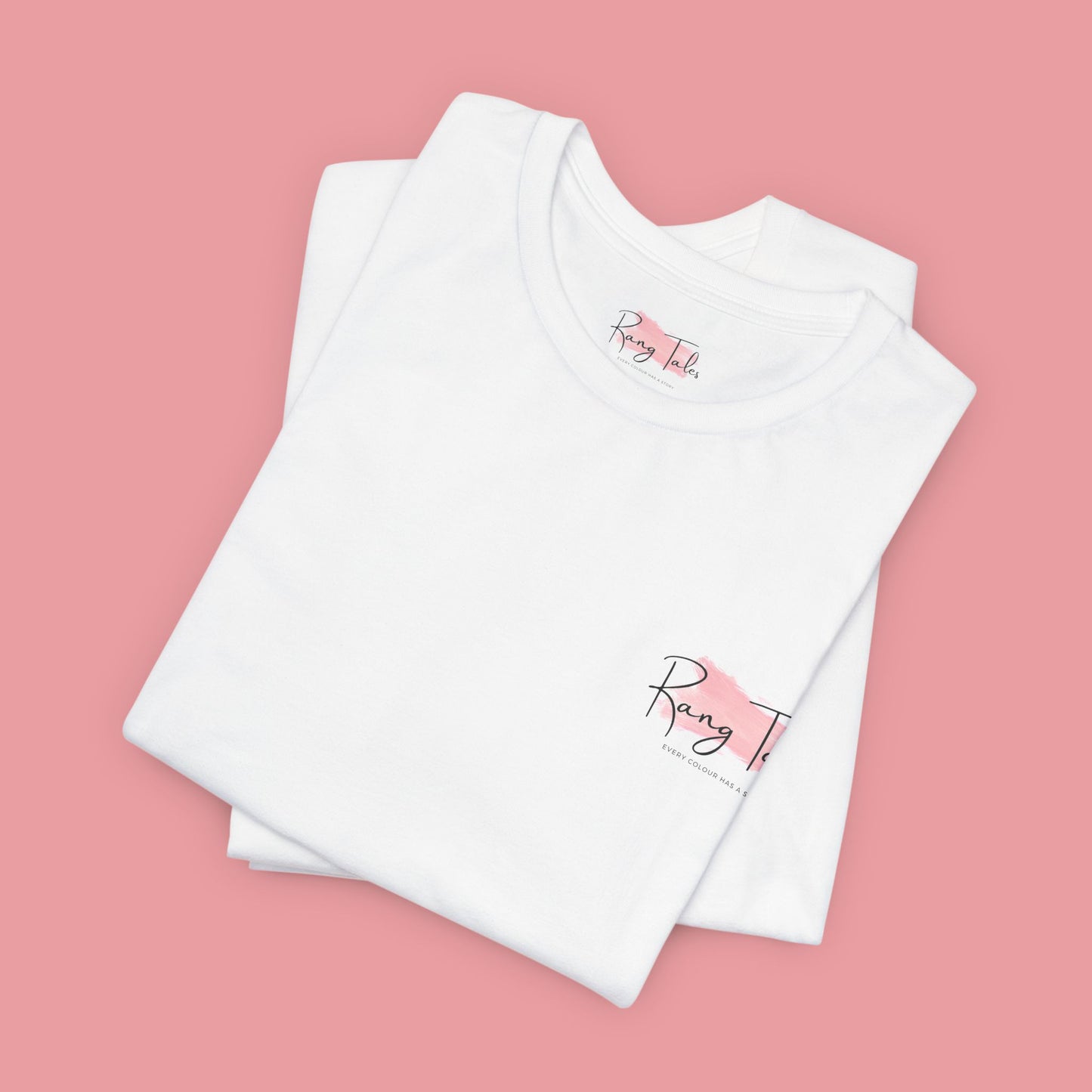 White Unisex Tee for Holi - Plain