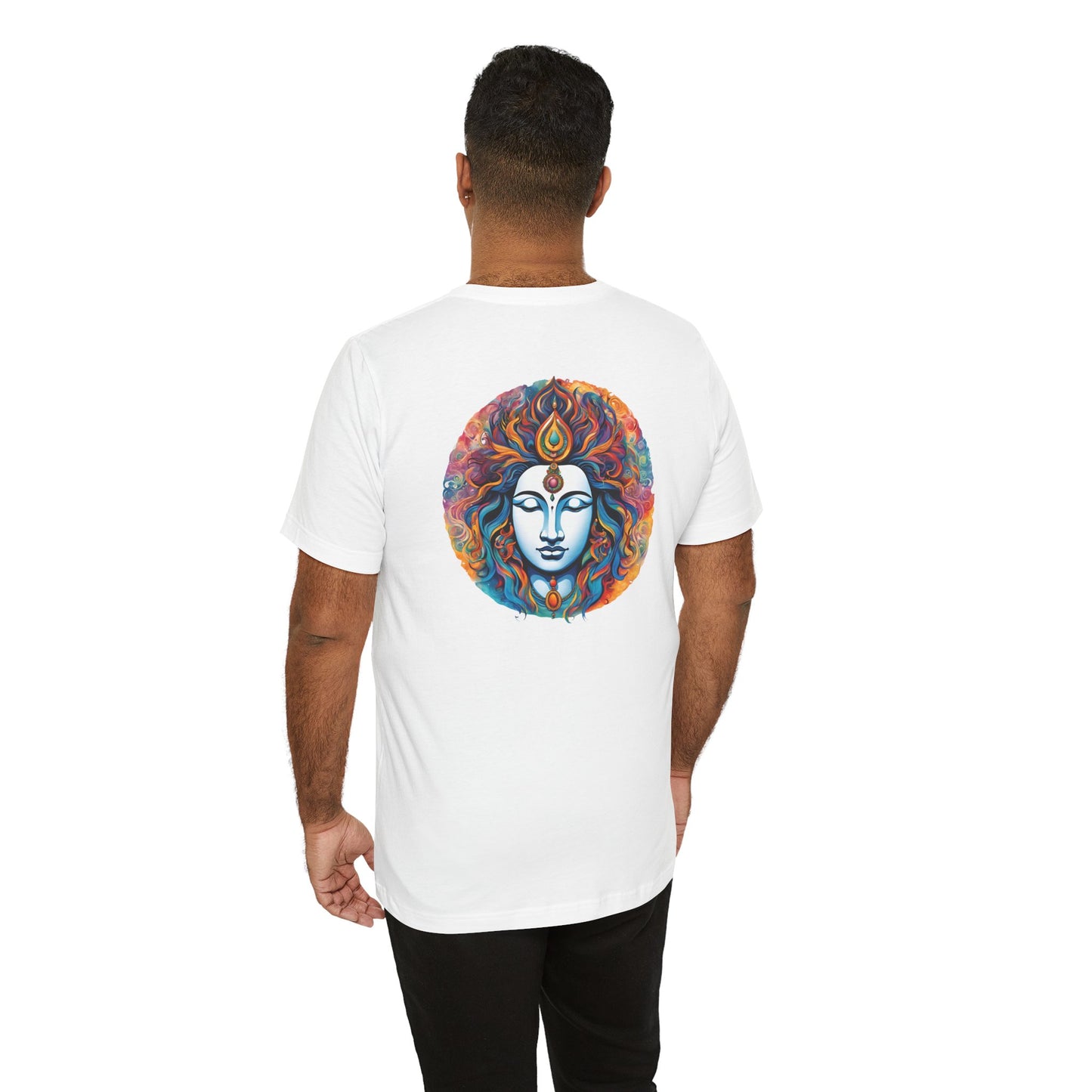 Spiritual White T-Shirt for Yoga Enthusiasts - Unisex