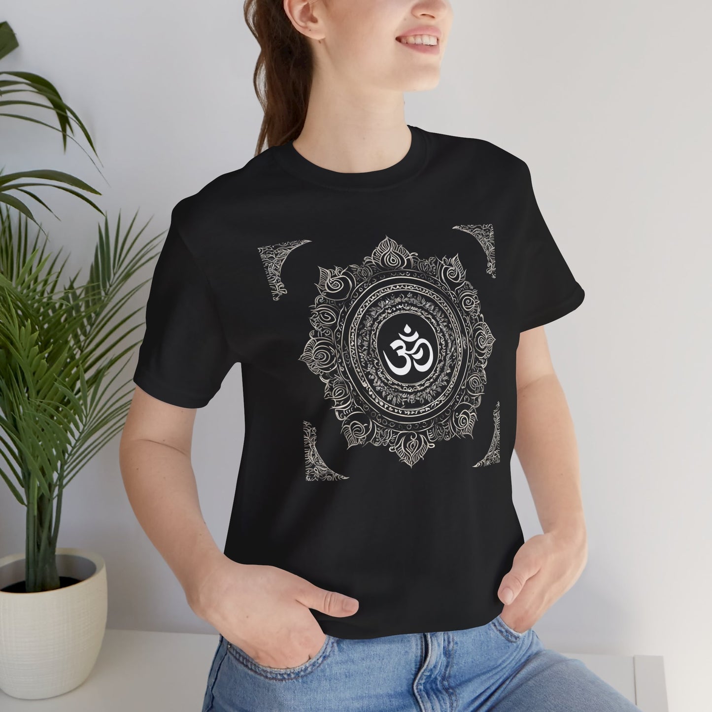 OM Short Sleeve T-Shirt Unisex, Super Soft Cotton